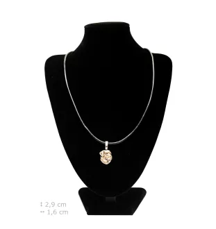 Labrador Retriever - Hundehalsband, versilberter Anhänger für den Hundeliebhaber, dezenter Schmuck von Art-Dog