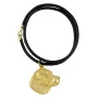 Labrador Retriever, retriever du Labrador - Collier de chien dans une boîte cadeau, pendentif plaqué or pour les fans de chiens, bijoux remarquables par Art-Dog