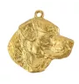 Labrador Retriever, retriever du Labrador - Collier de chien dans une boîte cadeau, pendentif plaqué or pour les fans de chiens, bijoux remarquables par Art-Dog