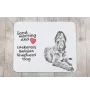 Laekenois Belgian Shepherd Dog - mouse pad with print, personalized dog-themed mouse pad, unique gadget for an office worker by Art-Dog brand