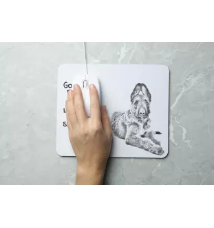 Laekenois Owczarek belgijski podkładka pod mysz z psem Art-Dog