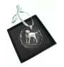 Labrador Retriever I - crystal bauble with a photo, dog photo in crystal, personalized Christmas tree ornament by Art-Dog brand