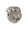 Labrador Retriever  - Versilberte Hundebrosche, elegante Anstecknadel, Jackenreversschmuck der Marke Art-Dog