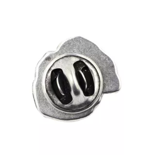 Labrador Retriever  - Versilberte Hundebrosche, elegante Anstecknadel, Jackenreversschmuck der Marke Art-Dog