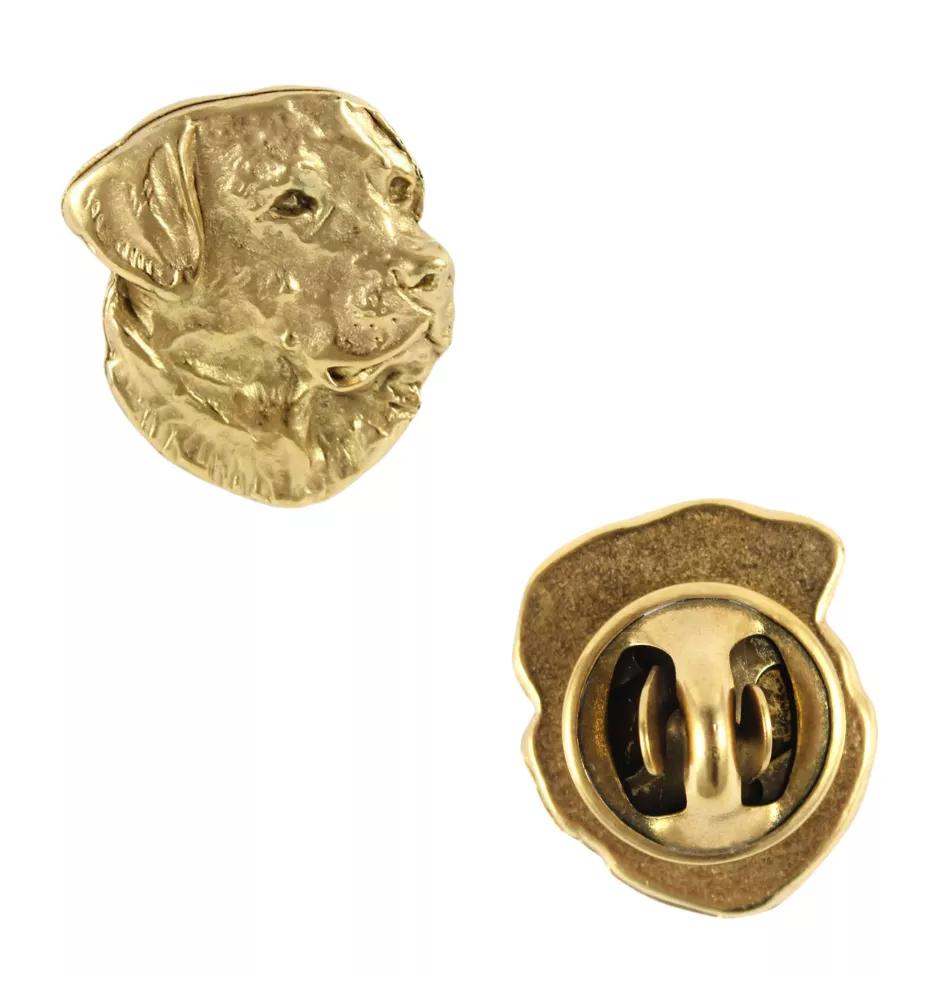 Labrador Retriever pin pozłocony w pudełku Art-Dog