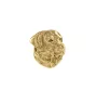 Labrador Retriever, retriever du Labrador - Broche de chien dans une boîte décorative, épingle élégante en plaqué or, épingle de veste de la marque Art-Dog