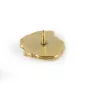 Labrador Retriever - Vergoldete Brosche, eleganter Hundeschmuck, einzigartige Brosche der Marke Art-Dog