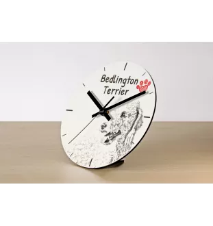 Laekenois chien de berger belge - horloge murale avec chien, horloge de table avec impression, décoration personnalisée de la maison de la marque Art-Dog