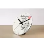 Laekenois Belgian Shepherd Dog - wall clock with a dog, shelf clock with a print, personalized home decoration from the Art-Dog brand