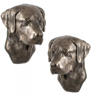 Labrador Retriever, retriever du Labrador - Statue de chien, buste suspendu, décoration unique pour les amoureux des chiens par la marque Art-Dog