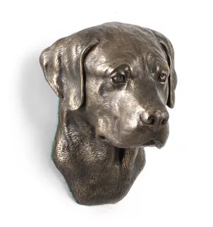 Labrador Retriever, retriever du Labrador - Statue de chien, buste suspendu, décoration unique pour les amoureux des chiens par la marque Art-Dog