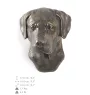 Labrador Retriever, retriever du Labrador - Statue de chien, buste suspendu, décoration unique pour les amoureux des chiens par la marque Art-Dog