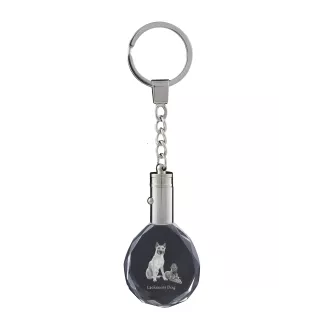 Laekenois Belgian Shepherd Dog - pendant with a photo of a dog, crystal key ring in a gift box, a unique gift by Art-Dog