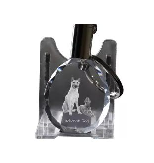 Laekenois Belgian Shepherd Dog - pendant with a photo of a dog, crystal key ring in a gift box, a unique gift by Art-Dog