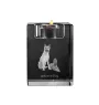 Laekenois chien de berger belge - Bougeoir avec photo de chien, porte bougie en cristal, cadeau personnalisé par la marque Art-Dog