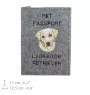 Labrador Retriever, retriever du Labrador - Porte passeport pour chien, porte document, cadeau pour le voyageur de la marque Art-Dog