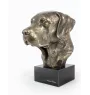 Labrador Retriever - Hundestatue, Büste auf Steinsockel, Skulptur, Trophäe für Hundeausstellung der Marke Art-Dog