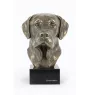 Labrador Retriever - Hundestatue, Büste auf Steinsockel, Skulptur, Trophäe für Hundeausstellung der Marke Art-Dog