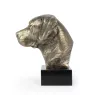 Labrador Retriever - Hundestatue, Büste auf Steinsockel, Skulptur, Trophäe für Hundeausstellung der Marke Art-Dog