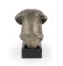 Labrador Retriever - Hundestatue, Büste auf Steinsockel, Skulptur, Trophäe für Hundeausstellung der Marke Art-Dog