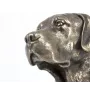 Labrador Retriever, retriever du Labrador - Statue de chien, buste sur socle en pierre, sculpture, trophée pour exposition canine par la marque Art-Dog