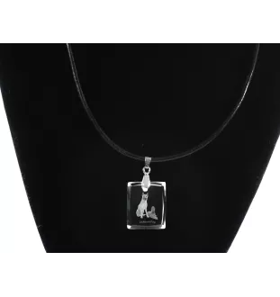 Laekenois Belgischer Schäferhund - Kristallanhänger für Hunde, Foto-Halskette, einzigartiger Schmuck von Art-Dog