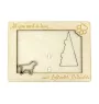 Labrador Retriever - Photo frame, engraved wooden frame, a lovely gadget for the dog lover by Art-Dog
