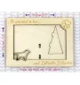 Labrador Retriever - Photo frame, engraved wooden frame, a lovely gadget for the dog lover by Art-Dog