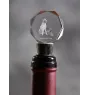 Laekenois Belgian Shepherd Dog - Bottle stopper, crystal wine stopper with photo, personalised gift for bartender by Art-Dog brand