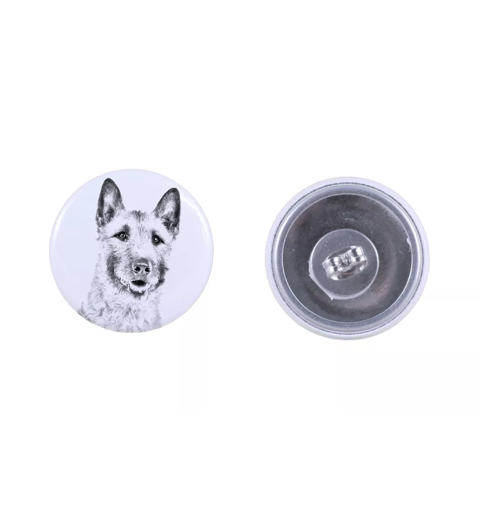 Laekenois Belgischer Schäferhund - einzigartige Hund-Ohrringe, Ihr Haustier als Schlüsselanhänger, Eigenmarke Art-Dog