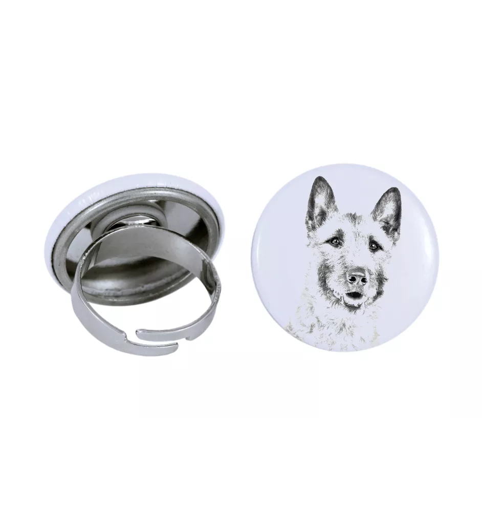 Laekenois Belgischer Schäferhund - Damen Schmuck mit dem Bild eines Hundes, handgefertigtes Produkt, Möglichkeit, Ihr eigenes Foto hinzuzufügen, Marke Art-Dog