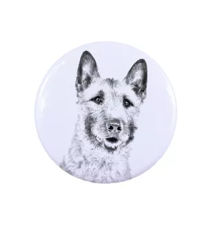 Laekenois Belgischer Schäferhund - Damen Schmuck mit dem Bild eines Hundes, handgefertigtes Produkt, Möglichkeit, Ihr eigenes Foto hinzuzufügen, Marke Art-Dog