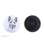 Laekenois Belgian Shepherd Dog - magnet with a dog's pupil, exceptionally light, strong magnet, handmade product by the Art-Dog brand