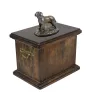 Labrador Retriever - urn for the ashes of a dog, urn with a statuette, elegant urn in the classic style of the Art-Dog brand