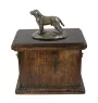 Labrador Retriever eine Urne für die Asche des Hundes, eine Urne mit einer Statue, eine elegante Urne im klassischen Stil der Marke Art-Dog