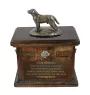 Labrador Retriever - Eine Urne für die Asche eines Hundes, eine Urne mit einer Statue, eine personalisierte Hundeurne von der Marke Art-Dog.
