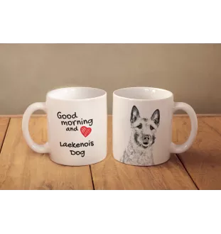 Laekenois Belgischer Schäferhund - Tasse mit Hund, Tasse mit Bild, personalisiertes Geschenk der Marke Art-Dog