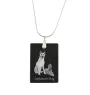 Laekenois chien de berger belge - Pendentif en cristal avec chien, collier en argent avec photo, pendentif personnalisé par la marque Art-Dog