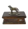 Labrador Retriever, retriever du Labrador - urne pour cendres de chien, urne personnalisée avec une statuette, urne en bois avec un chien de la marque Art-Dog