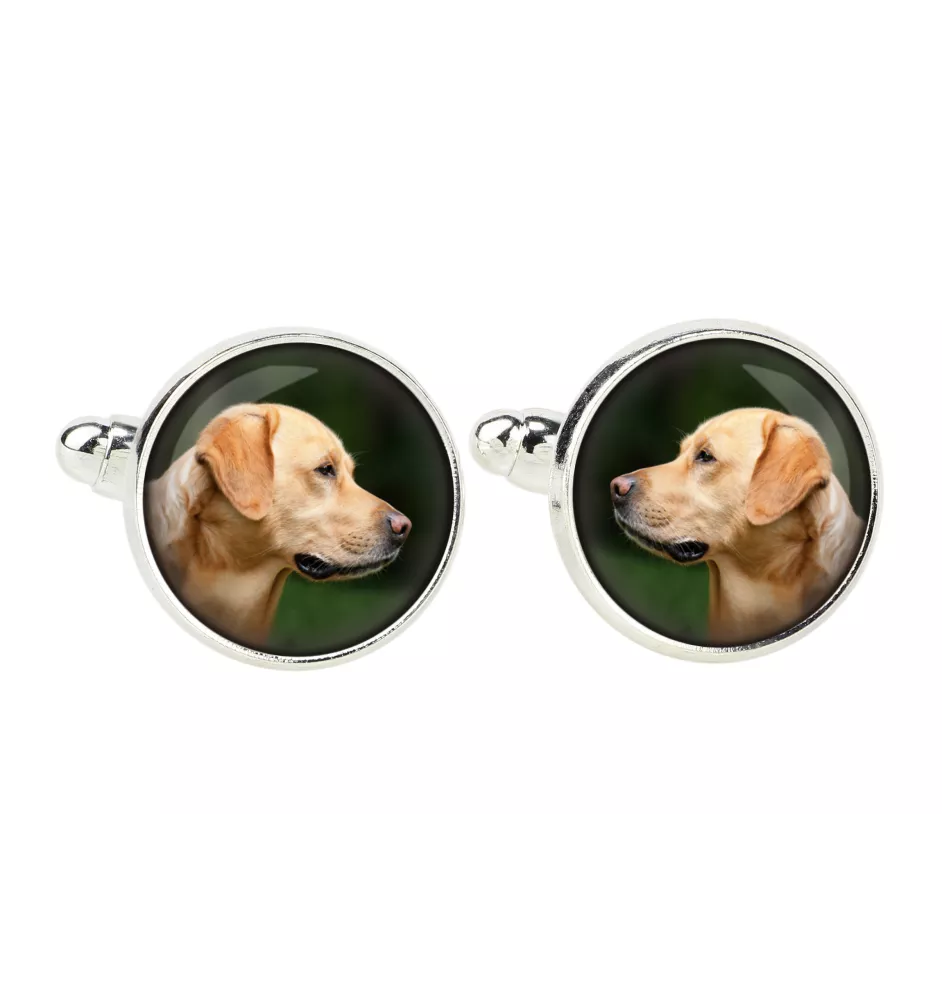 Labrador Retriever - Manschettenknöpfe, Hemdverzierung, Hemdanhänger der Marke Art-Dog