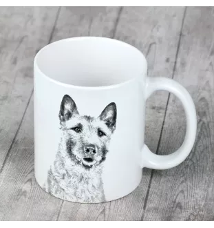 Laekenois Belgian Shepherd Dog - cup with a dog, cute cup with graphics, a gift with your photo from the Art-Dog brand