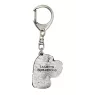 Wasserhund der Romagna, Lagotto Romagnolo - Versilberter Schlüsselanhänger mit Hund, Handtaschen-Dekoration, Rucksack-Anhänger der Marke Art-Dog