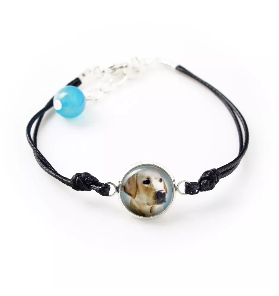 Labrador Retriever I - bracelet with your photo handmade, unique jewelry from the Art-Dog brand