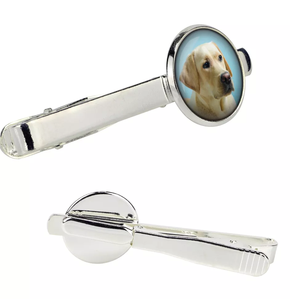 Labrador Retriever, retriever du Labrador I - pince à cravate dans une boîte, cravate élégante, bijoux personnalisés de la marque Art-Dog