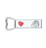 Romagna Water Dog, Lagotto Romagnolo - bottle opener with a dog, personalized fridge opener, unique gift for a man by Art-Dog brand
