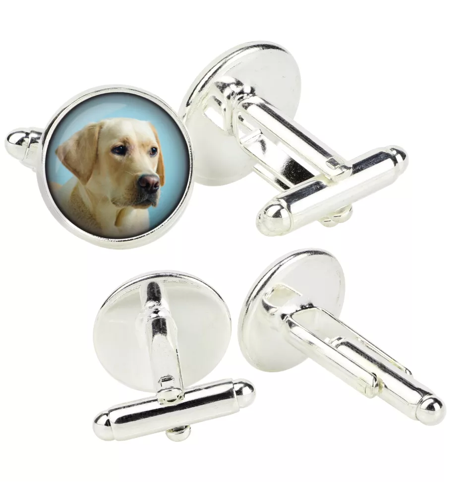 Labrador Retriever I - cufflinks in a box, handmade jewelry, product of the Art-Dog brand
