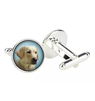 Labrador Retriever I - cufflinks in a box, handmade jewelry, product of the Art-Dog brand