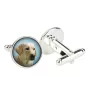 Labrador Retriever I - cufflinks in a box, handmade jewelry, product of the Art-Dog brand