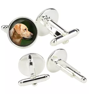 Labrador Retriever, retriever du Labrador - Boutons de manchette dans une boîte, bijoux faits à la main, produit de la marque Art-Dog
