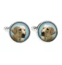 Labrador Retriever I Ärmelknöpfe und Krawatte mit Ihrem Foto, Anzugaccessoire, Herrenschmuck der Marke Art-Dog